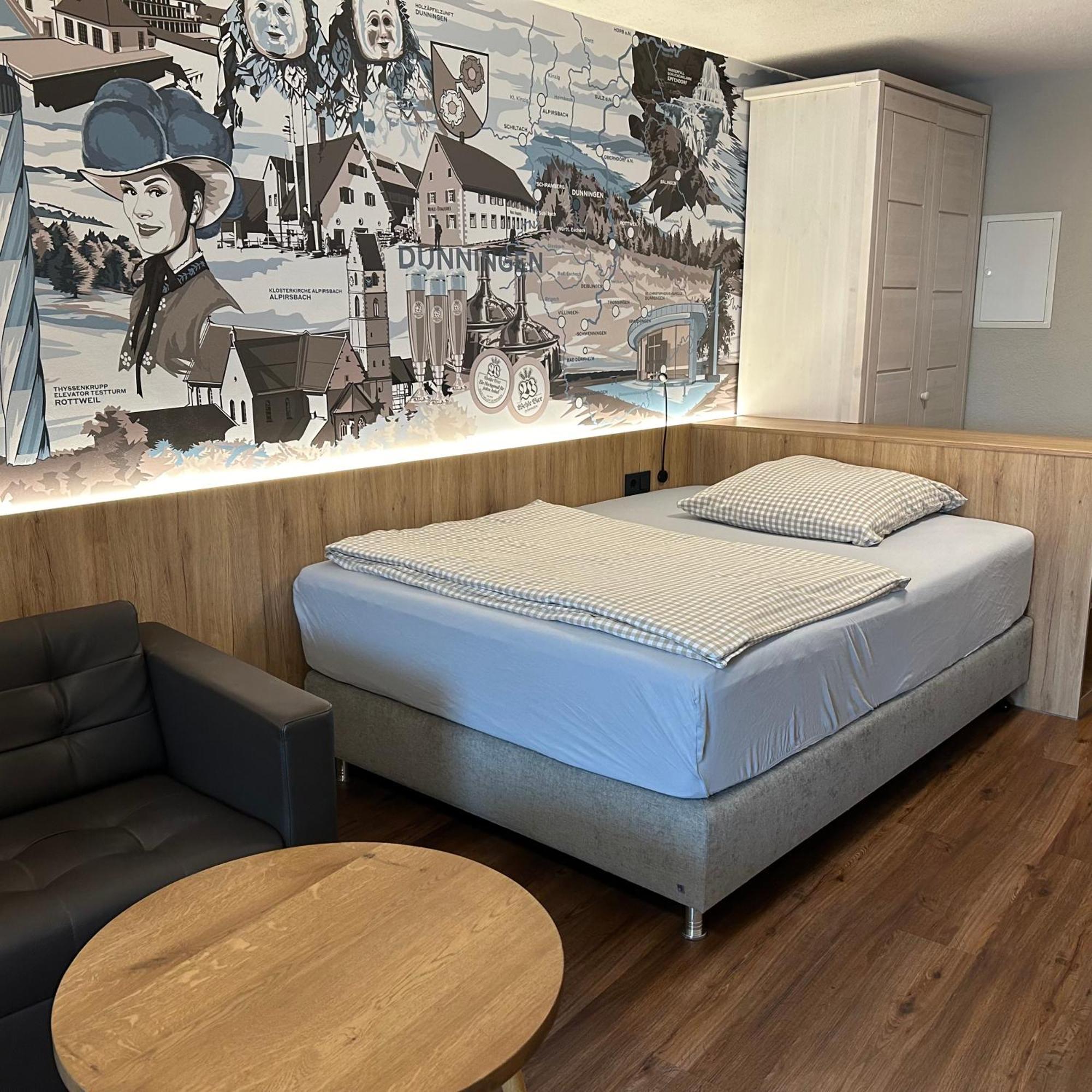 Hotel Braustube Wehle Dunningen Esterno foto