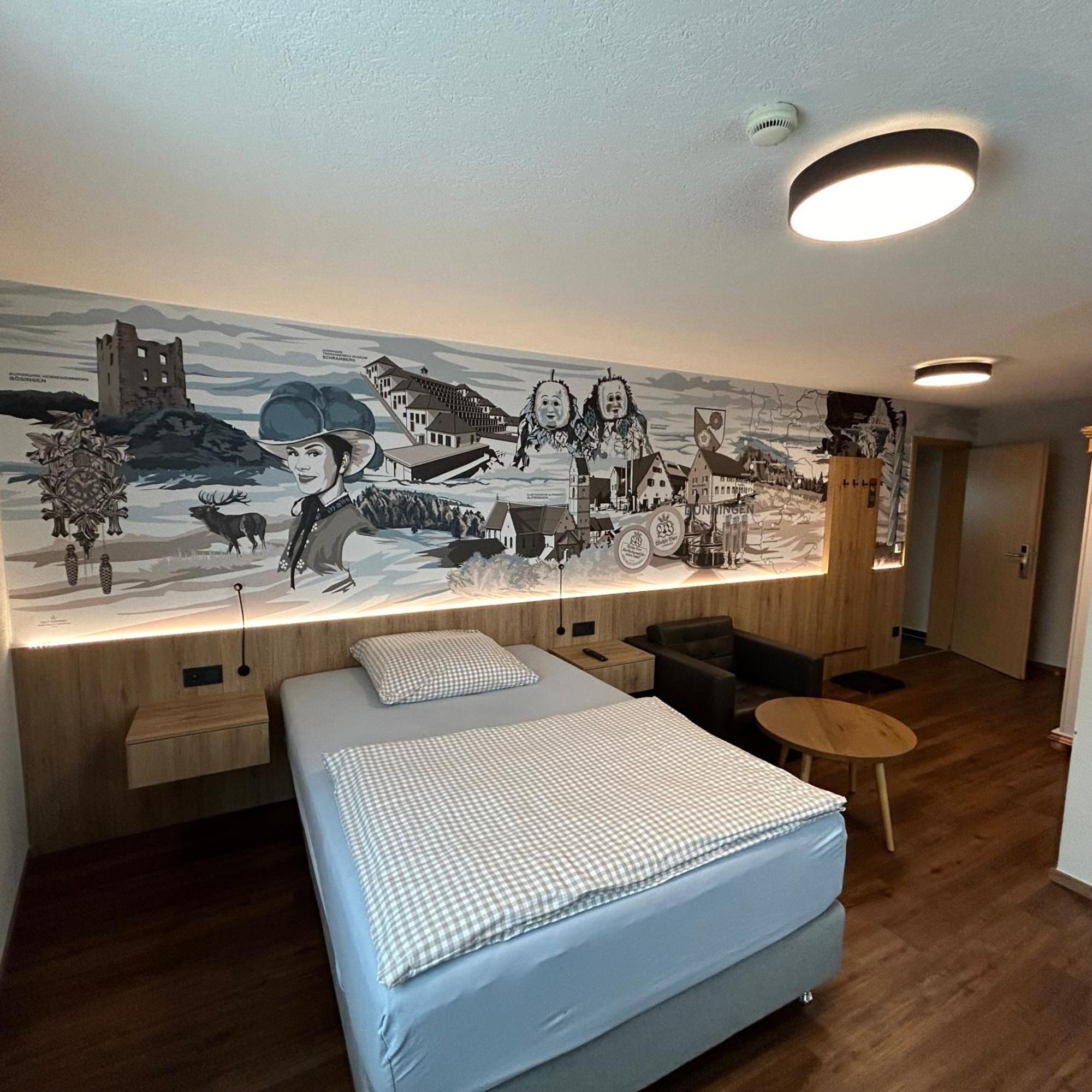 Hotel Braustube Wehle Dunningen Esterno foto