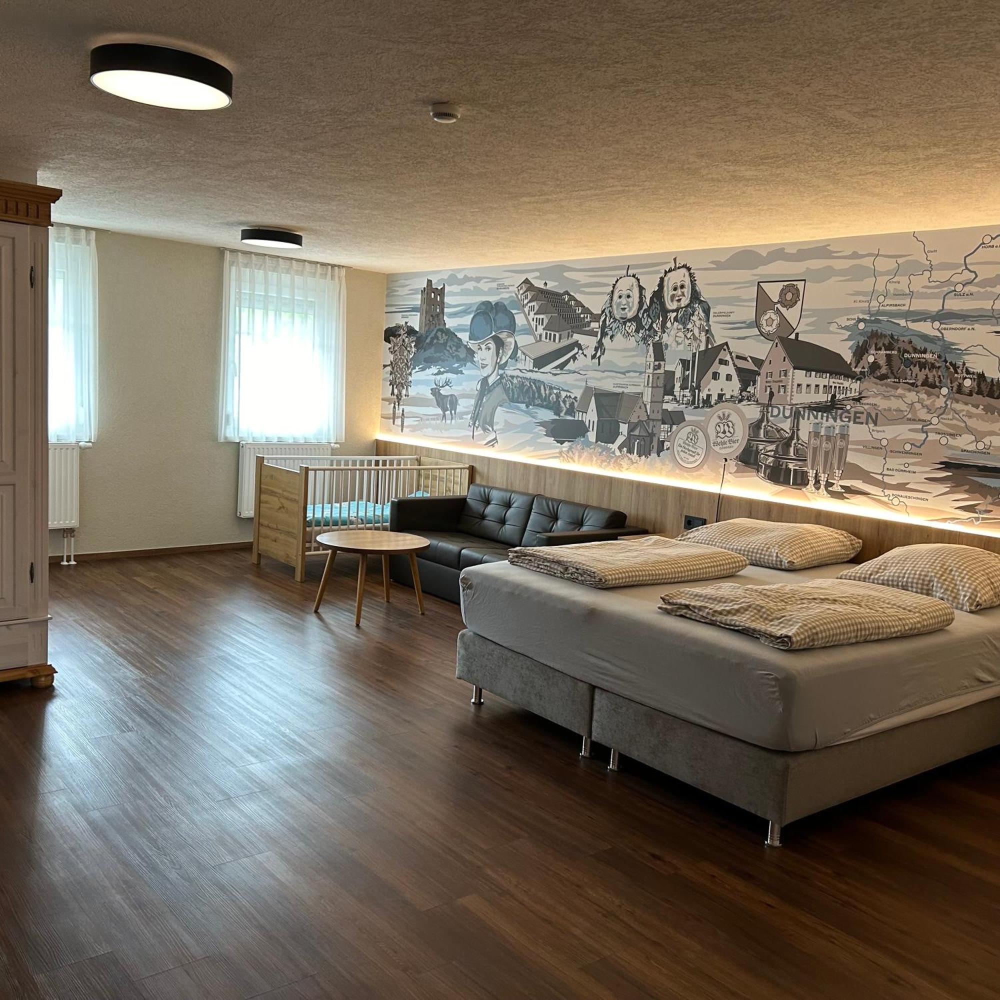 Hotel Braustube Wehle Dunningen Esterno foto